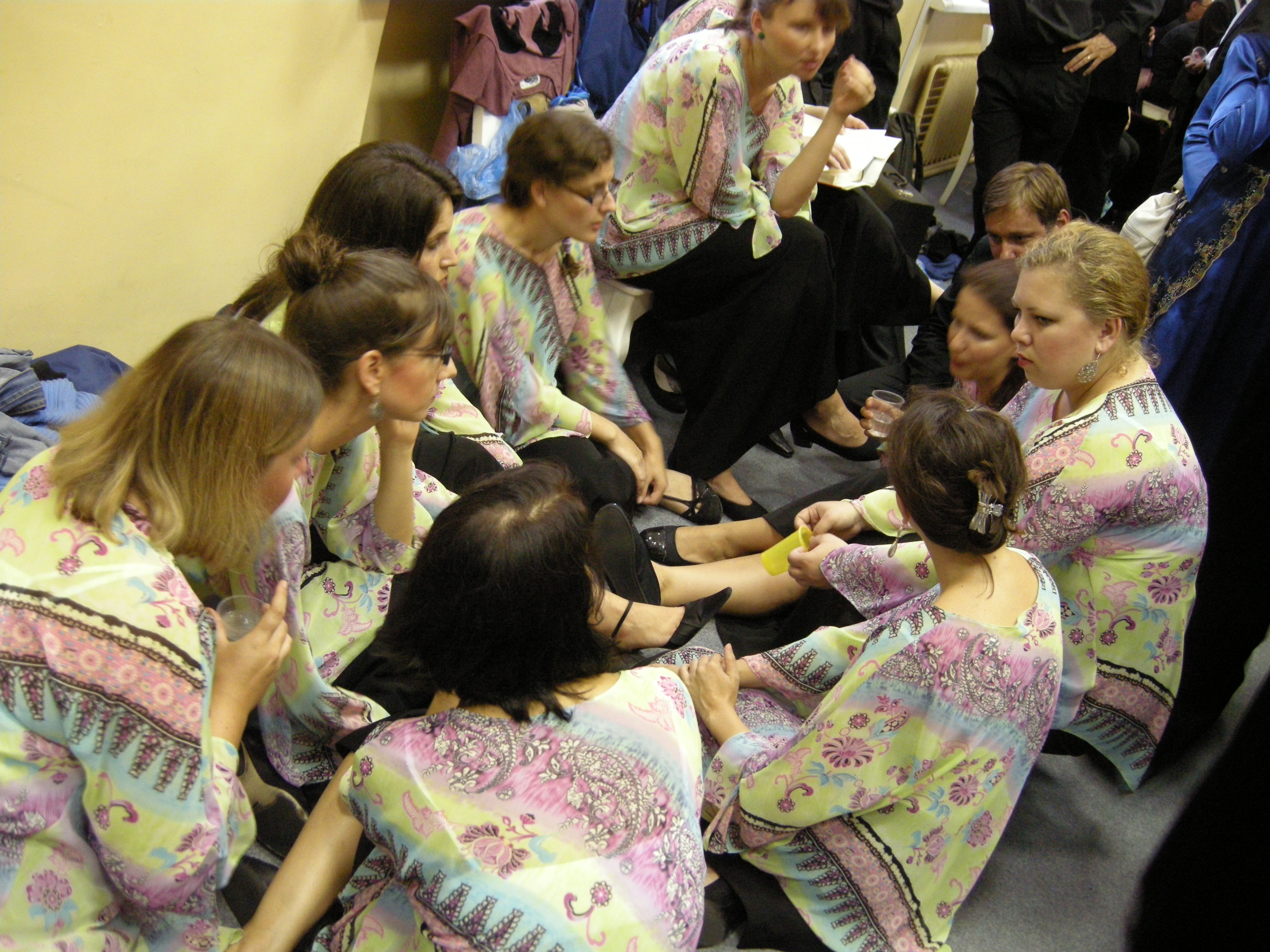 Spevácky zbor. Súťaž v Petrohrade 2012.