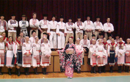 Lúčnica Slovakian National Folklore Ballet Troupe Bringing smiles to devastated Ishinomaki